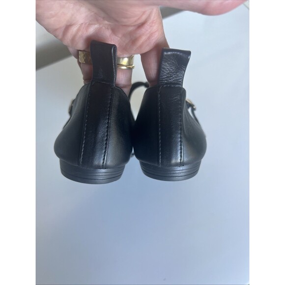 Ulanka Tuli T Strap Mary Jane Black Leather Made In Spain Ballet Flats US 9 - Picture 5 of 9